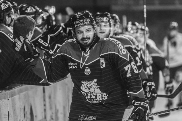 Photo hockey match Bordeaux - Angers  le 03/11/2023