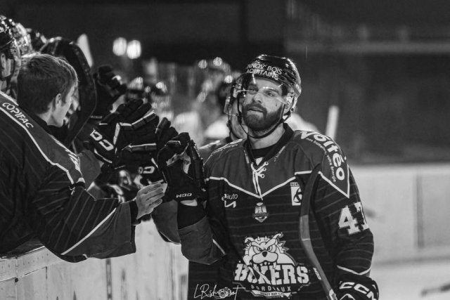 Photo hockey match Bordeaux - Angers  le 03/11/2023