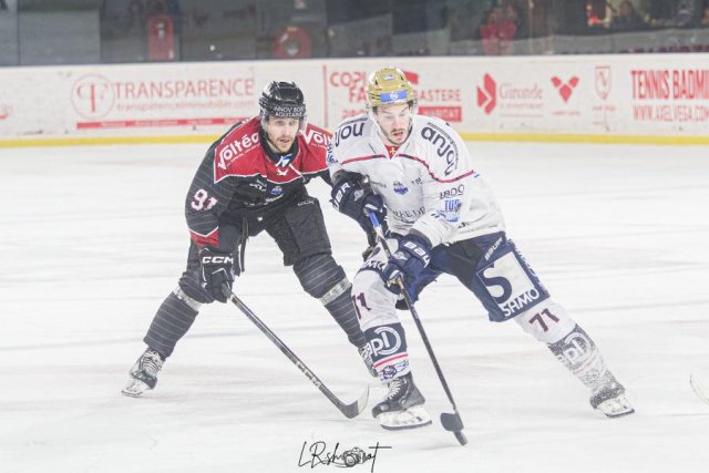 Photo hockey match Bordeaux - Angers  le 03/11/2023