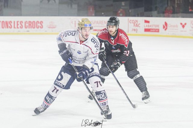 Photo hockey match Bordeaux - Angers  le 03/11/2023