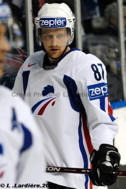Photo hockey album Mondiaux : 2ème journée - Suisse / France - L. Lardière