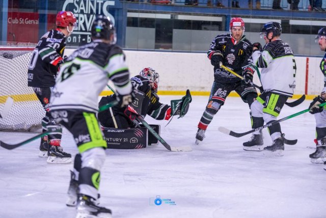 Photo hockey match Mont-Blanc - Epinal  le 11/11/2023