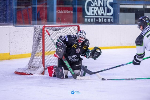 Photo hockey match Mont-Blanc - Epinal  le 11/11/2023