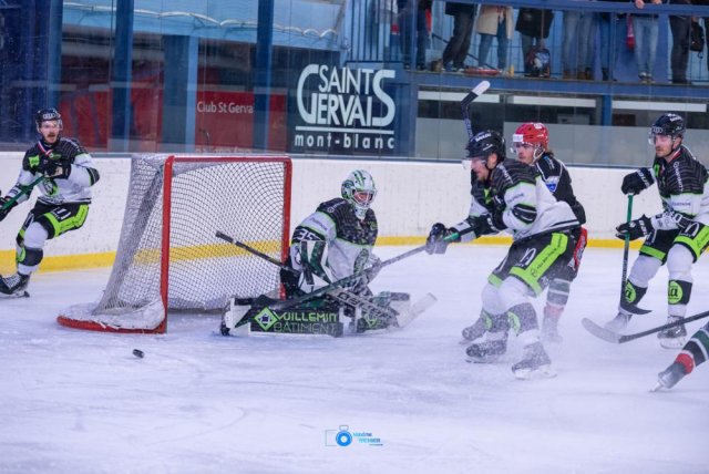 Photo hockey match Mont-Blanc - Epinal  le 11/11/2023