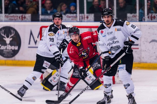 Photo hockey match Morzine-Avoriaz - Brest  le 11/11/2023