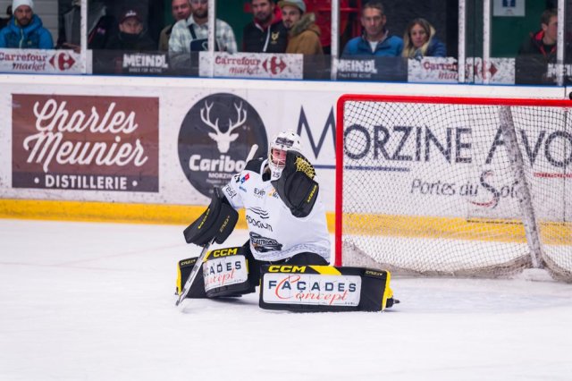 Photo hockey match Morzine-Avoriaz - Brest  le 11/11/2023