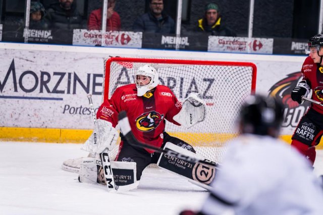 Photo hockey match Morzine-Avoriaz - Brest  le 11/11/2023