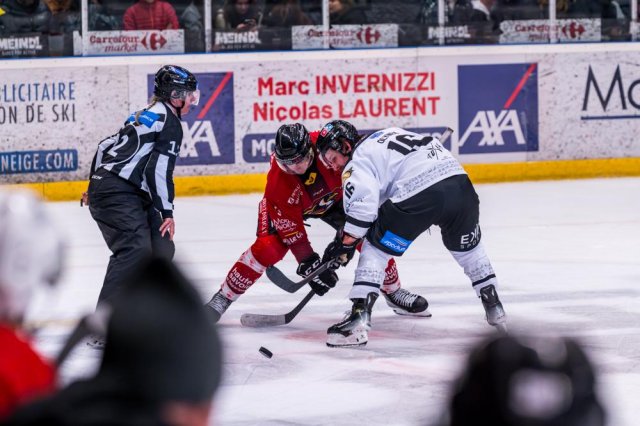 Photo hockey match Morzine-Avoriaz - Brest  le 11/11/2023