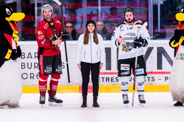 Photo hockey match Morzine-Avoriaz - Brest  le 11/11/2023