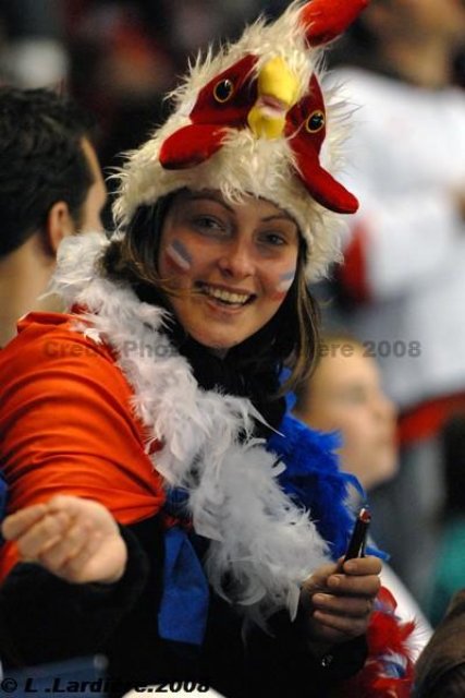 Photo hockey album Mondiaux : 2ème journée - Suisse / France - L. Lardière