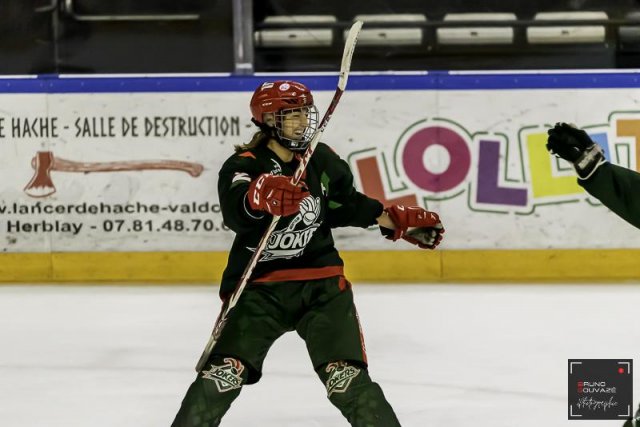 Photo hockey match Cergy-Pontoise / Féminin - Amiens / Féminin le 11/11/2023