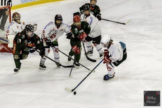 Photo hockey match Cergy-Pontoise / Féminin - Amiens / Féminin le 11/11/2023