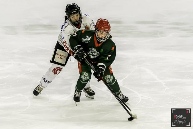 Photo hockey match Cergy-Pontoise / Féminin - Amiens / Féminin le 11/11/2023