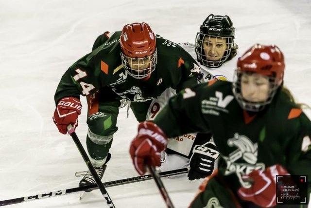 Photo hockey match Cergy-Pontoise / Féminin - Amiens / Féminin le 11/11/2023