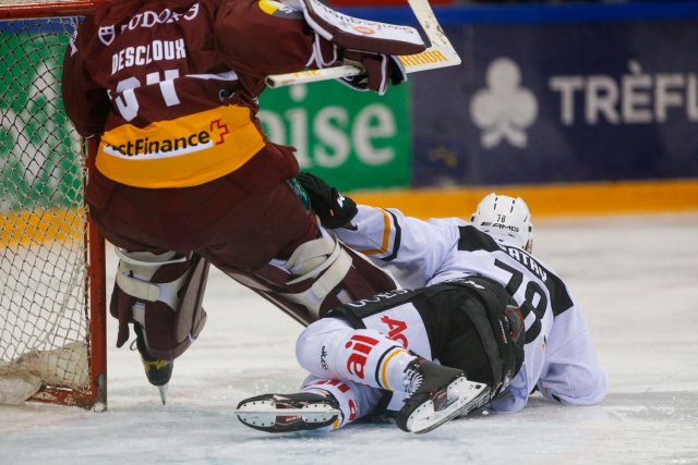 Photo hockey match Genève - Lugano le 17/11/2023