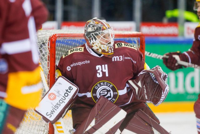 Photo hockey match Genève - Lugano le 17/11/2023
