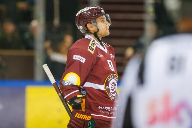 Photo hockey match Genève - Lugano le 17/11/2023