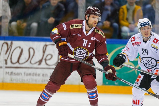 Photo hockey match Genève - Lugano le 17/11/2023