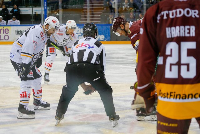 Photo hockey match Genève - Lugano le 17/11/2023