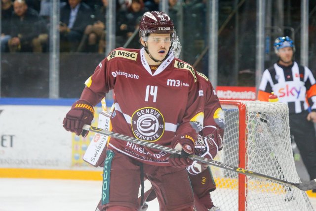 Photo hockey match Genève - Lugano le 17/11/2023