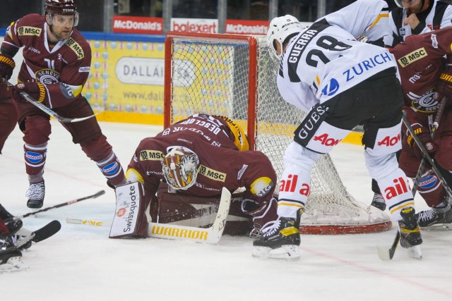 Photo hockey match Genève - Lugano le 17/11/2023