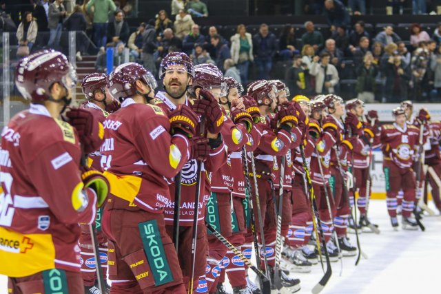 Photo hockey match Genève - Lugano le 17/11/2023