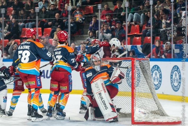 Photo hockey match Grenoble  - Zemgale  le 17/11/2023