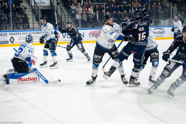 Photo hockey match Angers  - Gap  le 17/11/2023