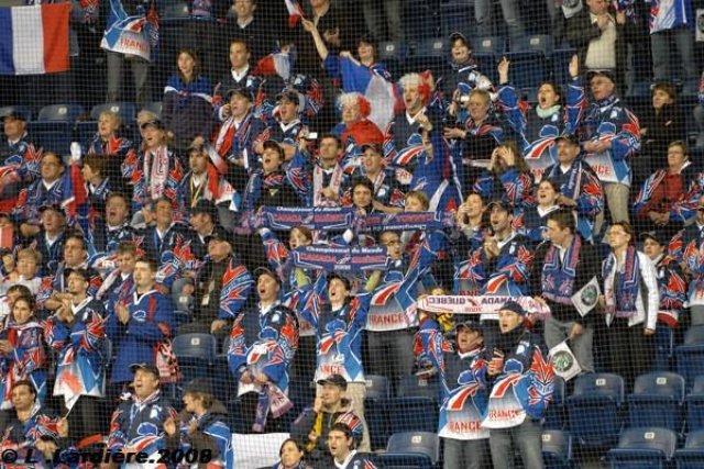 Photo hockey album Mondiaux : 2ème journée - Suisse / France - L. Lardière