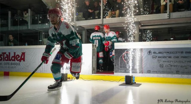 Photo hockey match Anglet - Marseille le 17/11/2023