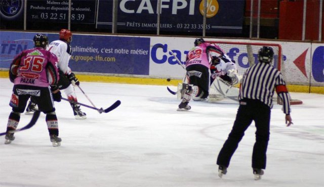 Photo hockey match Amiens  - Neuilly/Marne le 03/10/2009