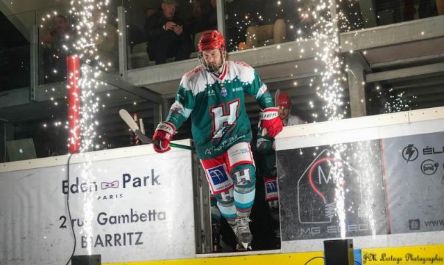 Photo hockey match Anglet - Marseille le 17/11/2023