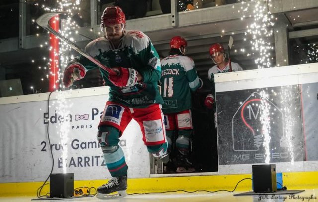 Photo hockey match Anglet - Marseille le 17/11/2023