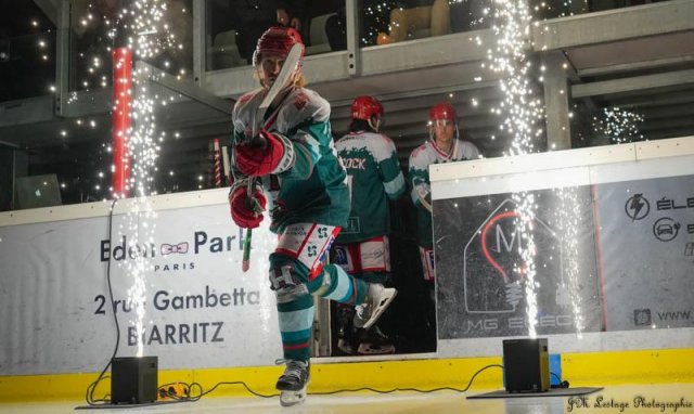 Photo hockey match Anglet - Marseille le 17/11/2023