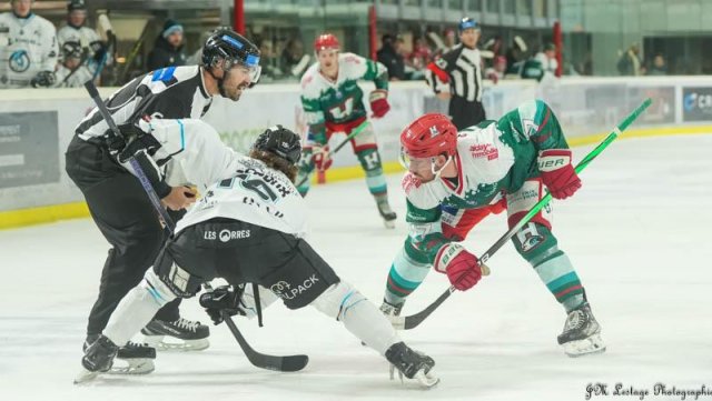 Photo hockey match Anglet - Marseille le 17/11/2023