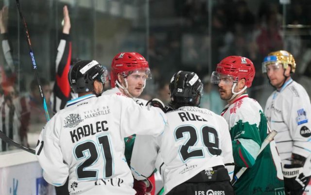 Photo hockey match Anglet - Marseille le 17/11/2023