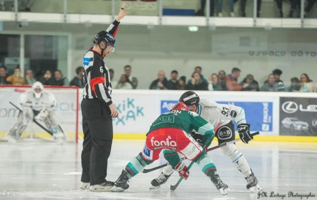 Photo hockey match Anglet - Marseille le 17/11/2023