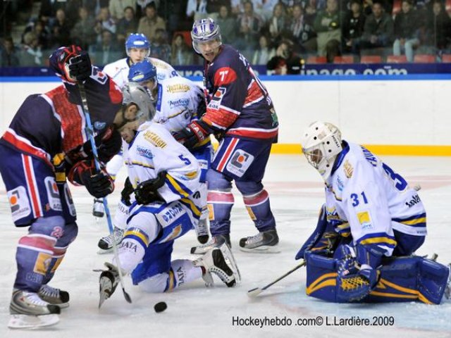 Photo hockey match Grenoble  - Villard-de-Lans le 03/10/2009