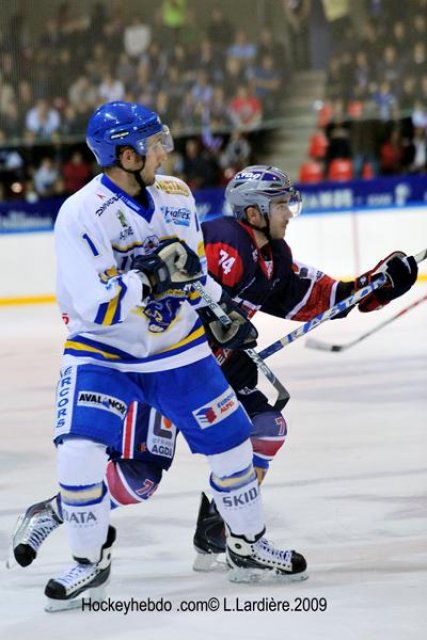 Photo hockey match Grenoble  - Villard-de-Lans le 03/10/2009