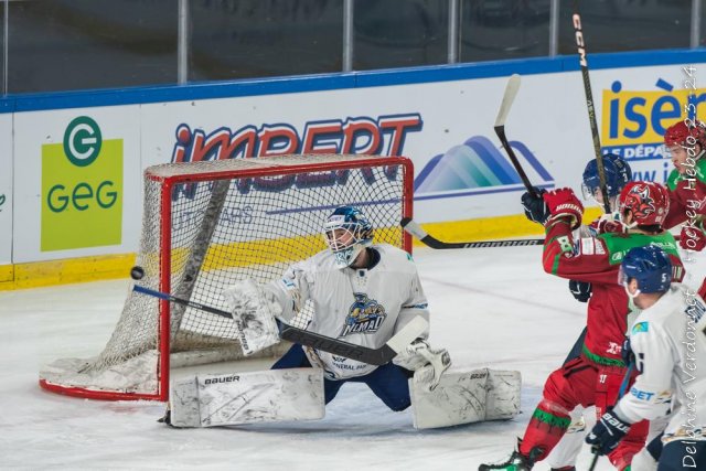 Photo hockey match Cardiff - Astana le 17/11/2023