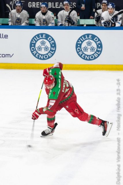 Photo hockey match Cardiff - Astana le 17/11/2023