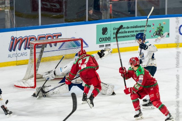 Photo hockey match Cardiff - Astana le 17/11/2023