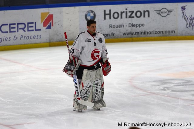 Photo hockey match Rouen - Amiens  le 17/11/2023