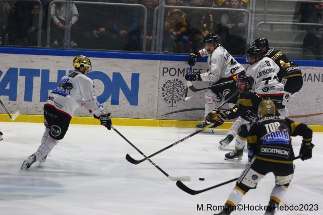 Photo hockey match Rouen - Amiens  le 17/11/2023