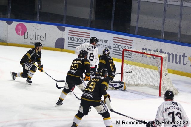 Photo hockey match Rouen - Amiens  le 17/11/2023