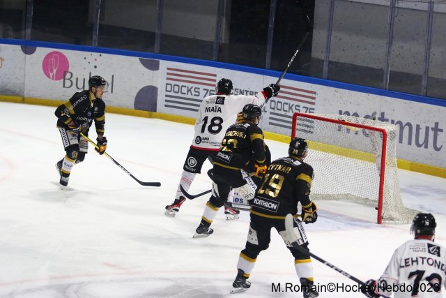 Photo hockey match Rouen - Amiens  le 17/11/2023