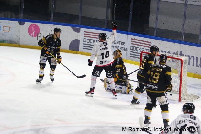 Photo hockey match Rouen - Amiens  le 17/11/2023