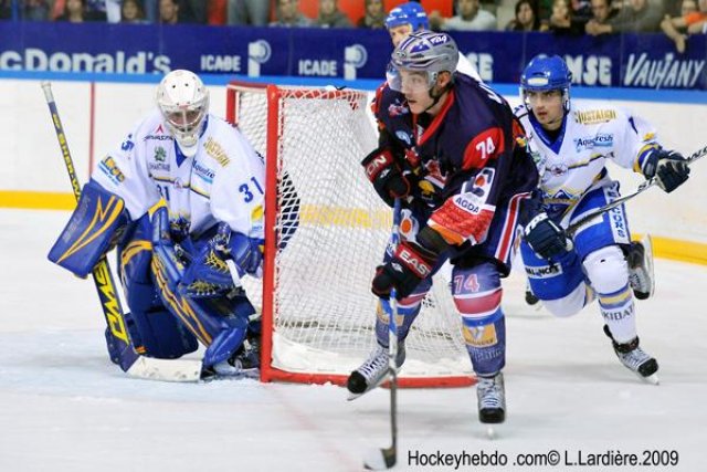 Photo hockey match Grenoble  - Villard-de-Lans le 03/10/2009