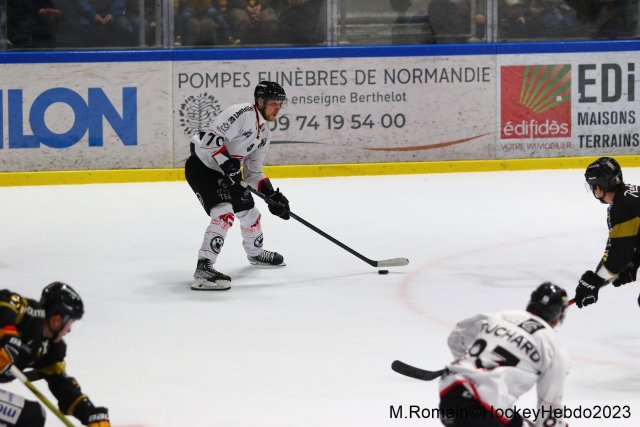 Photo hockey match Rouen - Amiens  le 17/11/2023