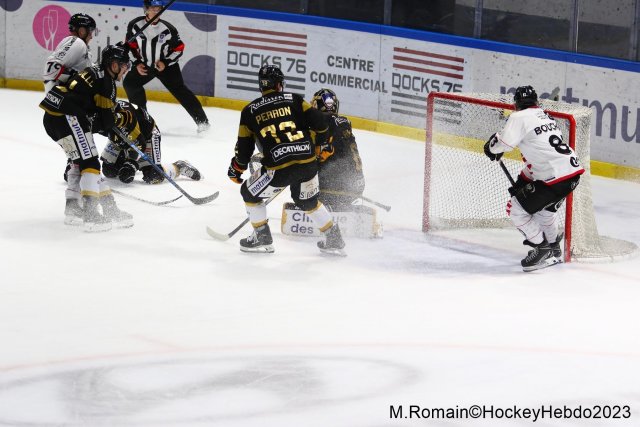 Photo hockey match Rouen - Amiens  le 17/11/2023